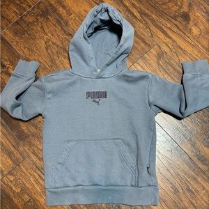 PUMA Kids Gray Hoodie